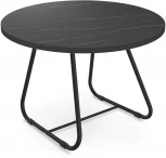 Столик журнальный SHT-S38/ЛДСП 70 черный муар/камень пьетра гриджио Sheffilton 9974835101