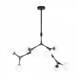 Люстра потолочная на штанге Palmira 10191/8 Black Loft It