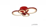 Потолочная люстра iLedex Ring A001/4 Red
