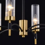 Потолочная люстра на штанге ILLUMICO IL5177-6PLS-29 BRASS TUBO (220V)