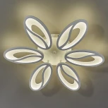 Потолочная люстра Escada Grain 10222/6LED 93W (регулировка яркости, 220V, цветы)