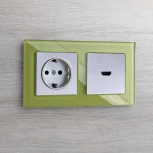 Розетка HDMI (серебряный) WL06-60-11 (a039268)