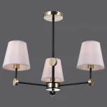 Потолочная люстра на штанге ILLUMICO IL0394-3CSQ-24 BK AB CASTOR (220V)