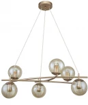 Подвесной светильник Balance 1119/6S E14*40W Gold (220V, на проводе, шарики)