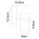 Архитектурная подсветка Arte Lamp Mistero A3302AL-1BK (220V, IP44)