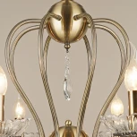 Подвесная люстра Reluce 04462-0.4-08 (220V, подвески, на цепи, подсвечник, свеча)