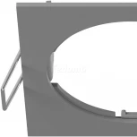 Рамка для двух встраиваемых светильников Lightstar Intero, прямоугольник, серый