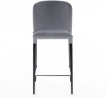 Стул полубарный Albert, бархат светло-серый 26 /опора конус Top Concept ALBERT 78293