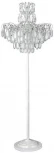 Торшер Crystal Lux Sevilia PT4 SILVER