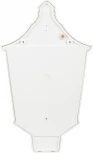Настенный фонарь уличный ЭРА НБУ 06-60-003 У1 белый прозр. (220V, IP44)