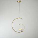 Подвесной светильник Magnolia 1 Flower Imperiumloft Magnolia01 (101770-26) (LED, 220V, на проводе, цветы)