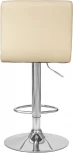 Стул барный DOBRIN CANDY (кремовый) 5006-LM CANDY, цвет сиденья кремовый, основания хром
