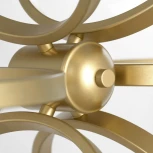 Подвесная люстра Lussole Clovis LSP-8738 (220V, на цепи, свеча, IP21)