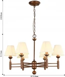 Подвесная люстра Favourite Avangard 2953-6P