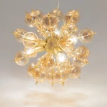 Подвесная люстра Maytoni Bolla MOD133PL-06BS (220V, на тросе, шар, шарики, молекулы)