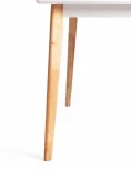 Стол обеденный Claire Tetchair (Белый,Натуральный).