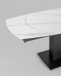 Стол обеденный Stool Group Хлоя раскладной 120-180*90 керамика светлая УТ000034950