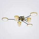 Потолочная люстра светодиодная с пультом с регулировкой цветовой температуры и яркости LED4U LED4U L3101-3