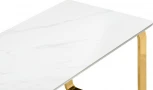 Керамический стол Селена 160 (Селена 4 160х90х77 белый мрамор / золото) Notta арт.572187