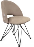 Стул SHT-ST34-1/S113 латте/чёрный муар Sheffilton 3236323801