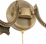 Бра с выключателем Arte Milano AM342837 342837/2W AB (220V)