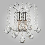 Бра Eurosvet Ostiniya 3299/2 хром/ прозрачный хрусталь