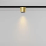 Трековый светильник магнитный 5W 24V Maytoni Alfa S TR188-1-5W2.7K-M-BBS (LED, круглые)