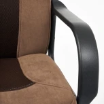 Кресло PARMA флок/ткань, коричневый, 6/TW-24 Tetchair 15020