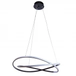 Подвесная люстра Arte Lamp Swing A2522SP-2BK (LED, 220V, пульт управления, управление смартфоном, умный дом - Алиса, Tuya Smart, на тросе)