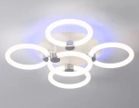 Потолочная светодиодная люстра RGB Ambrella Acrylica FA3841 (220V, пульт управления)