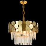 Подвесная люстра Natali Kovaltseva Beyond 76015/10C GOLD