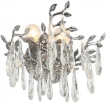 Бра Citilux Ritz CL310021 (220V, хрусталь, подвески, листья, ветки)