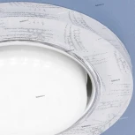 Встраиваемый точечный светильник Elektrostandard 1062 GX53 WH/SL белый/серебро