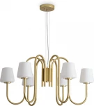 Подвесная люстра Freya Jade FR2039PL-06G (220V, на тросе)