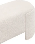 Банкетка Taks букле белый Stool Group (арт.УТ000039115)