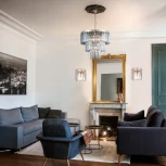 Подвесная люстра Lumien Hall Nara LH0024/14H-FGWT