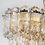 Подвесная люстра хрустальная Modelux MODELUX ML.7085.900.300 GD