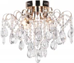 Потолочная люстра Escada Gertrude 1120/4PL Gold (220V, хрусталь, подвески)