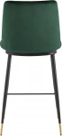Стул полубарный Stool Group Мелисса велюр зеленый УТ000035753