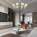 Подвесная люстра Arte Milano Neapolis-77207 277207/8 Ni (220V, на цепи)