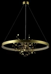 Подвесная люстра Crystal Lux Garden SPLED+4 D800 GOLD