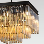 Подвесная люстра Citilux Мартин CL332232 (220V, хрусталь, на цепи)