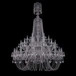 Подвесная люстра Bohemia 1402 1402/24+12+6/460/XL-176/2d/Ni