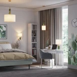 Подвесной светильник Odeon Light Cactus 5425/3 золотой/зеленый/белый/металл/керамика/ткань E27 3*60W (220V, на проводе, круглые)