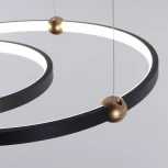 Подвесной светильник Favourite Tornado 4569-1P (LED, 220V, на тросе, кольцо)