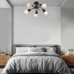 Потолочная люстра на штанге Escada Calla 1109/5P Wenge Е14*40W