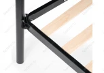 Полутораспальная кровать Woodville Фади 120х200 черная 491584