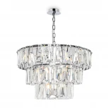 Подвесная люстра Maytoni Puntes MOD043PL-18CH (220V, на цепи, круглые)