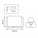 Потолочный светильник Lightstar PITTORE 811030
