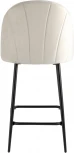 Стул полубарный Stool Group Логан велюр бежевый УТ000035469